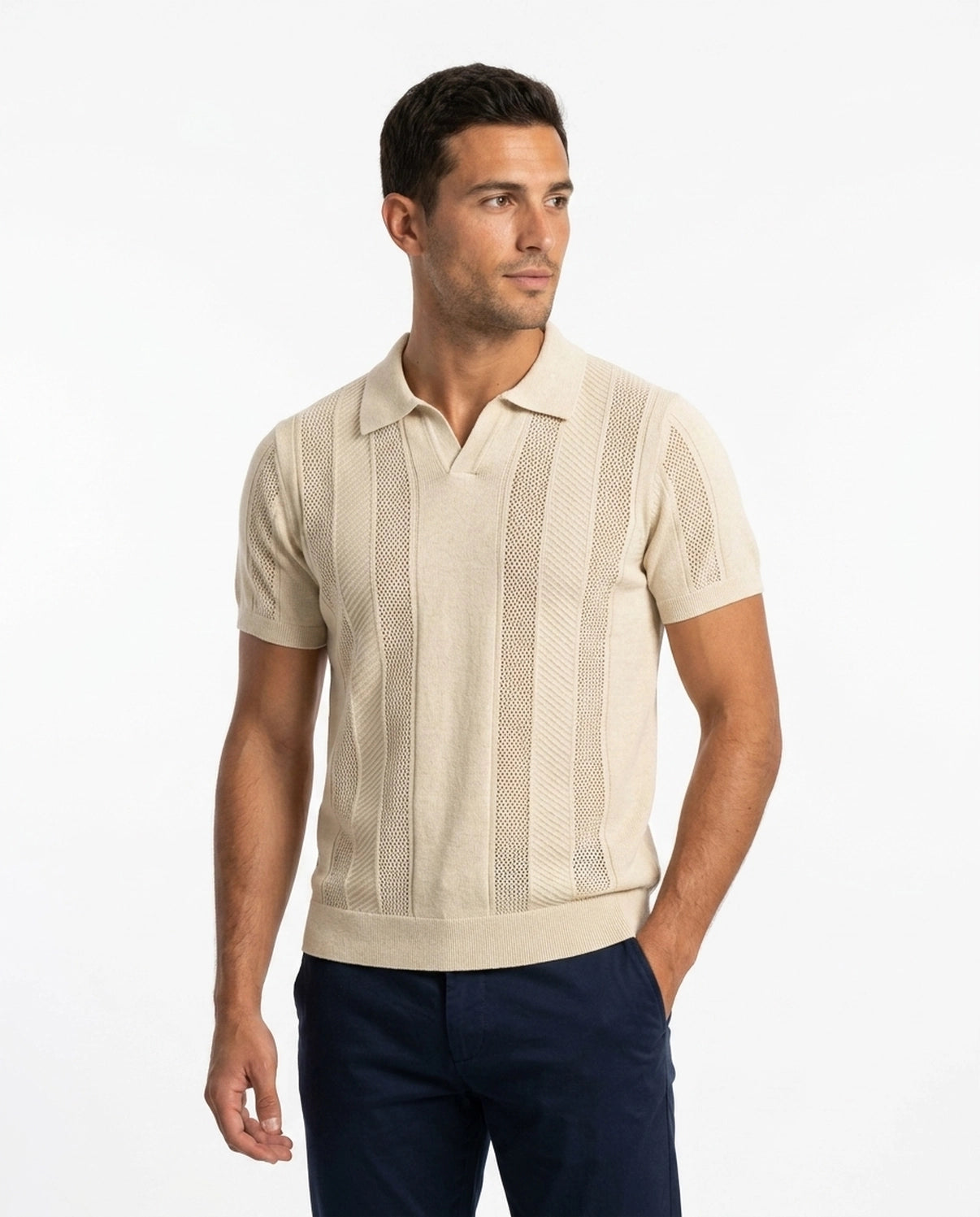 Fine Knit Polo