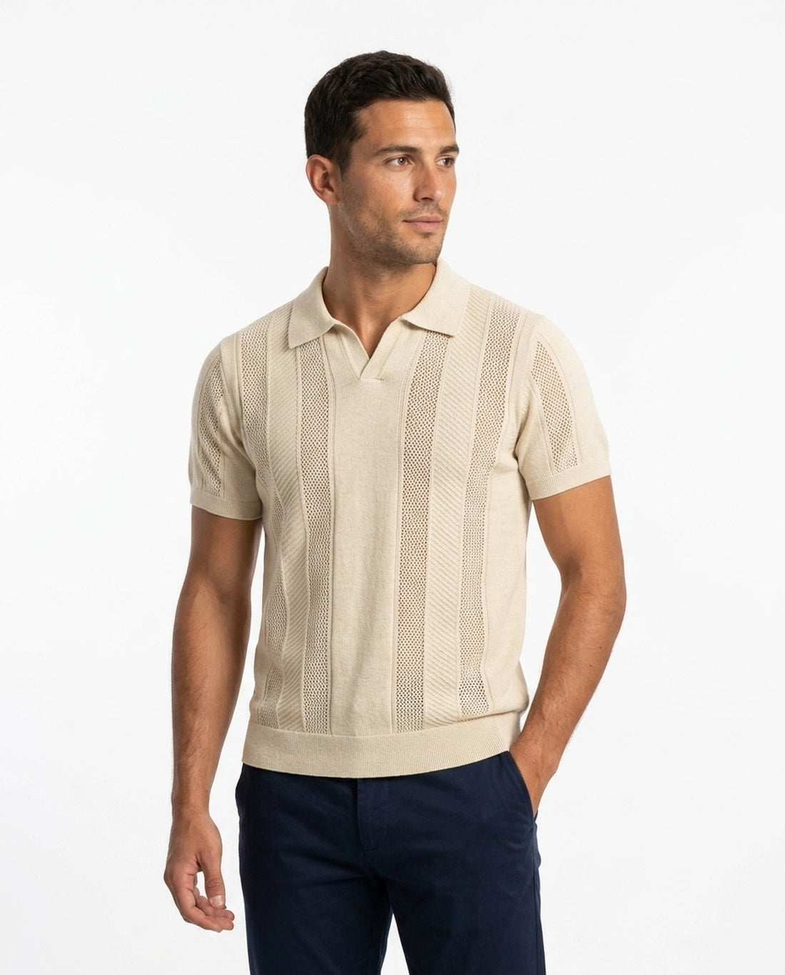 Fine Knit Polo