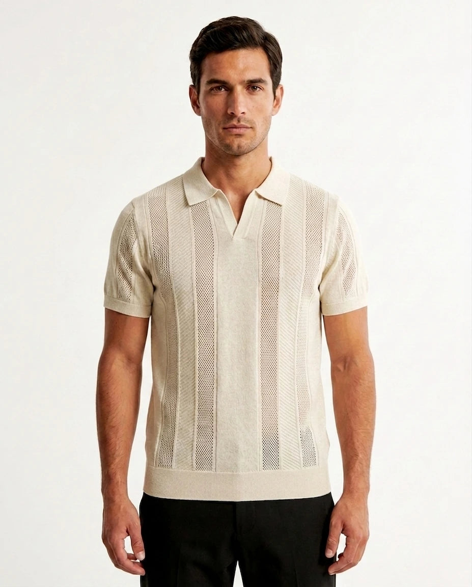 Fine Knit Polo
