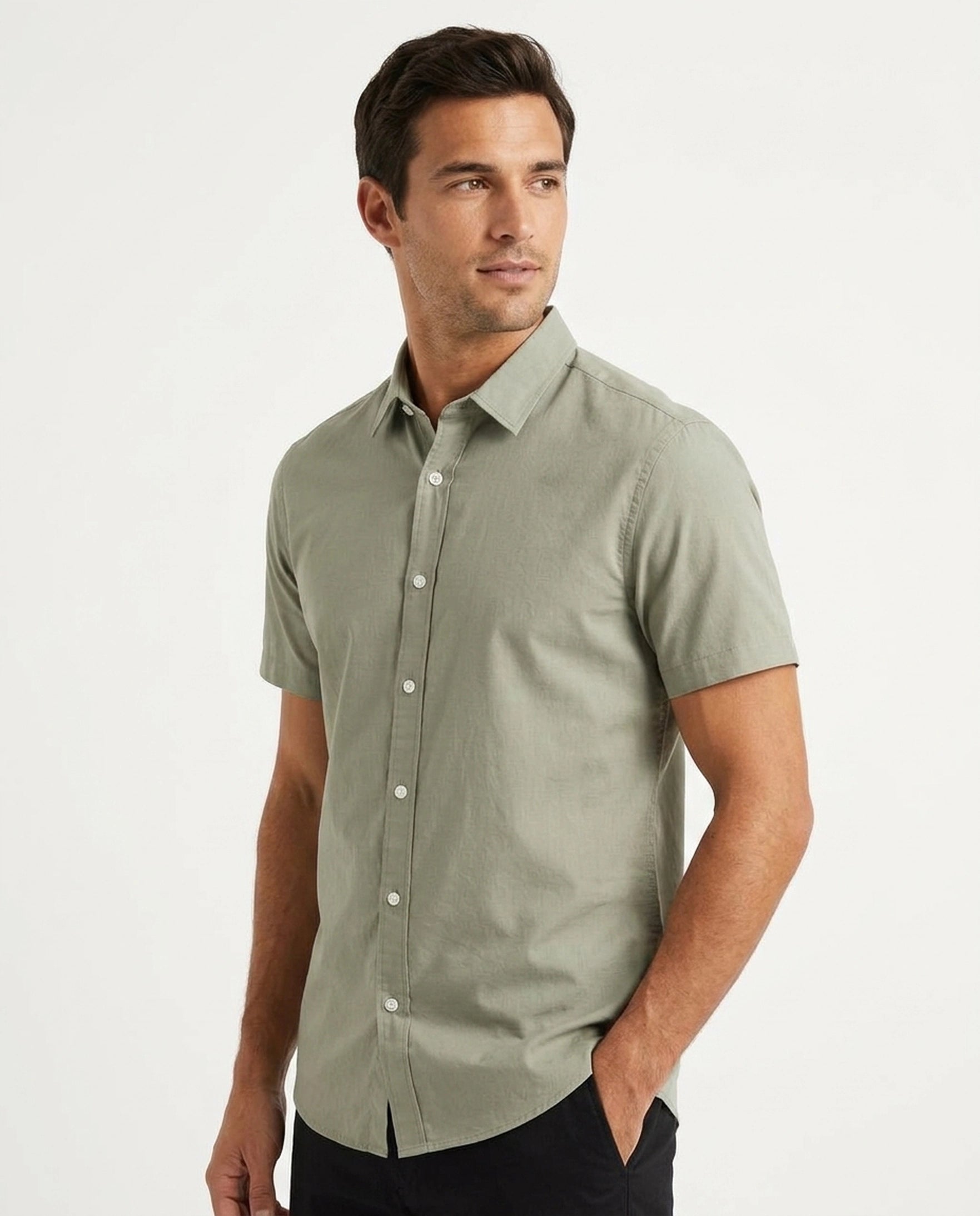 Linen Short Sleeve Shirt
