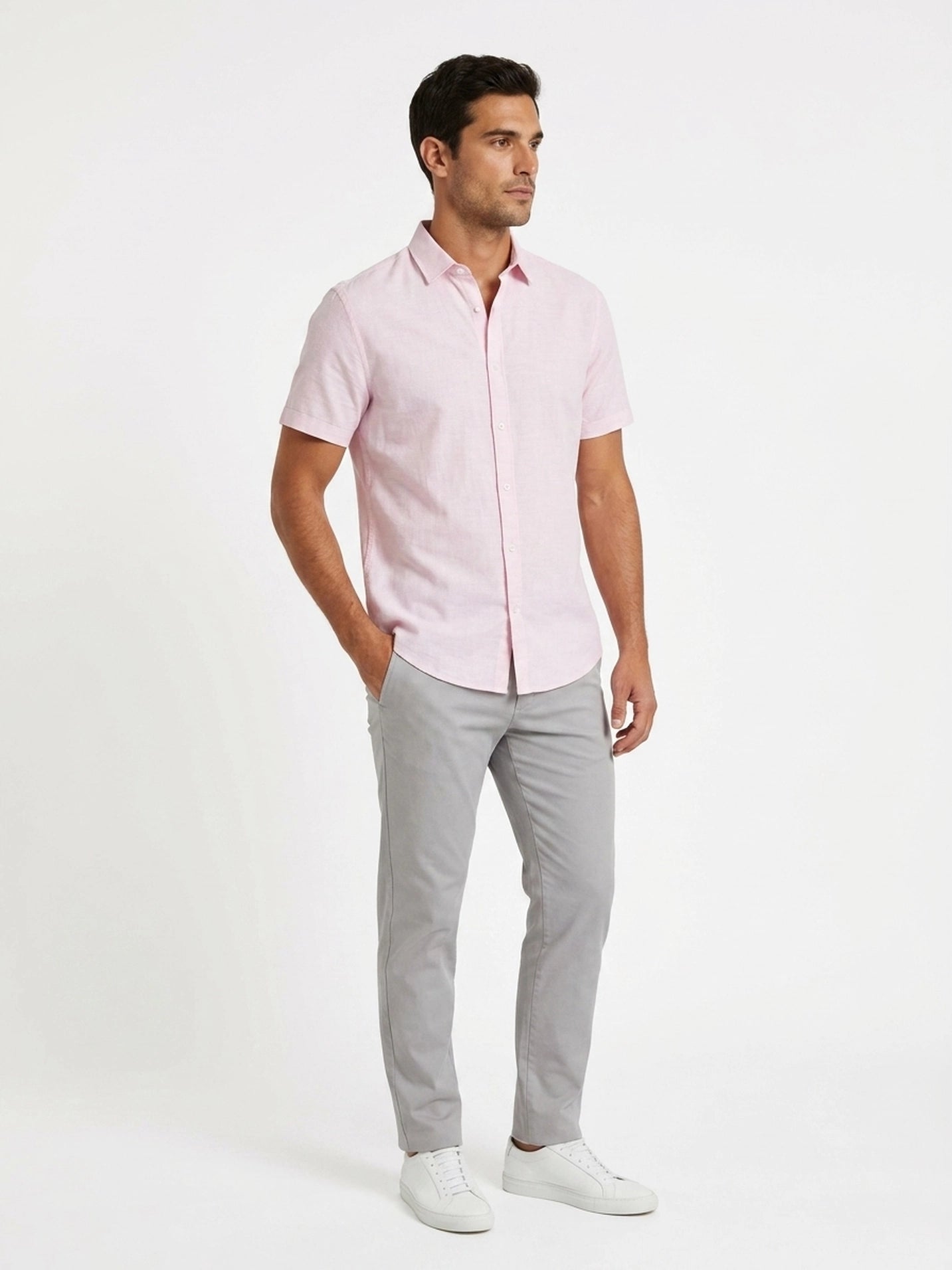 Linen Short Sleeve Shirt