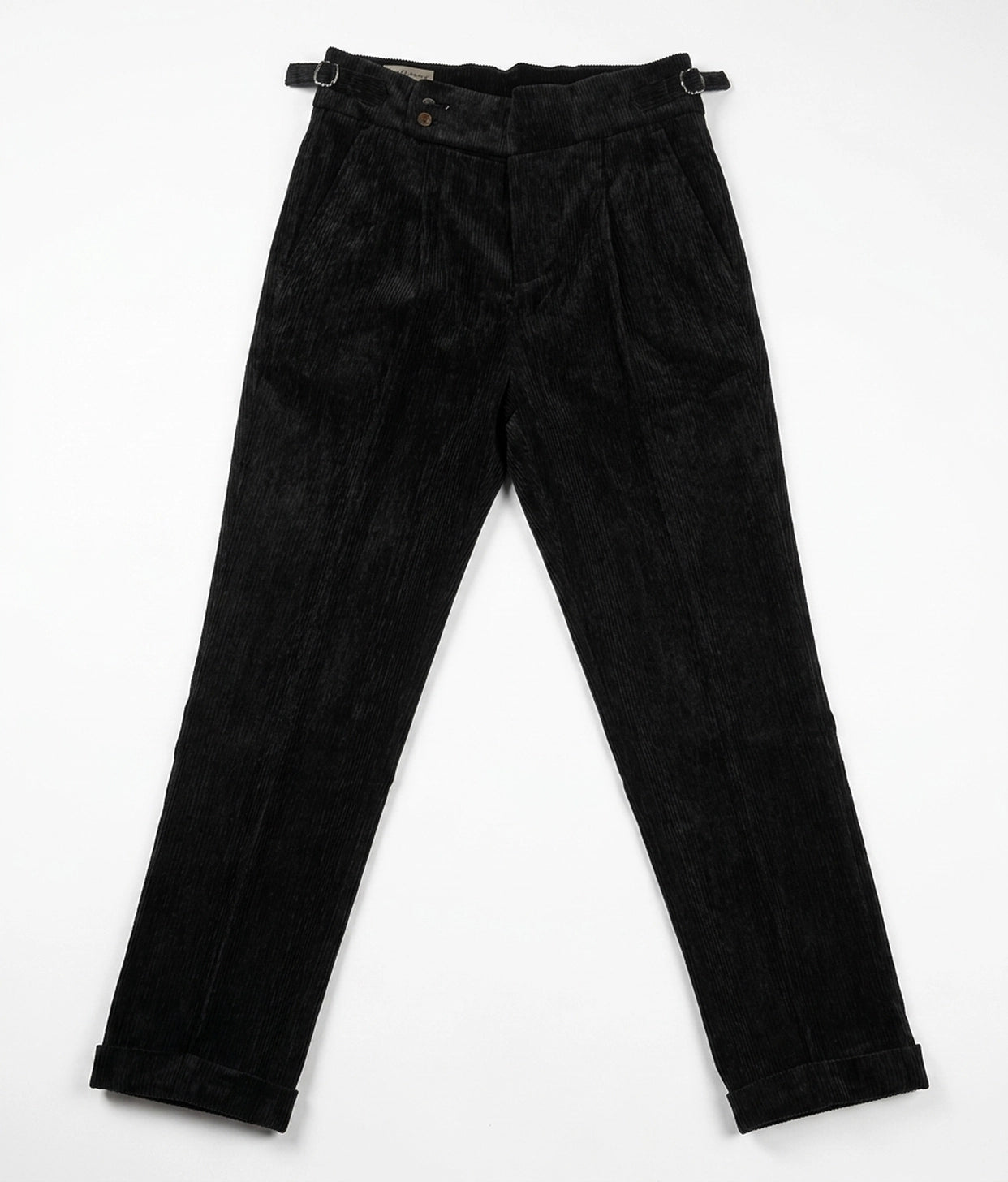 Corduroy Pleated Cuffed Trouser