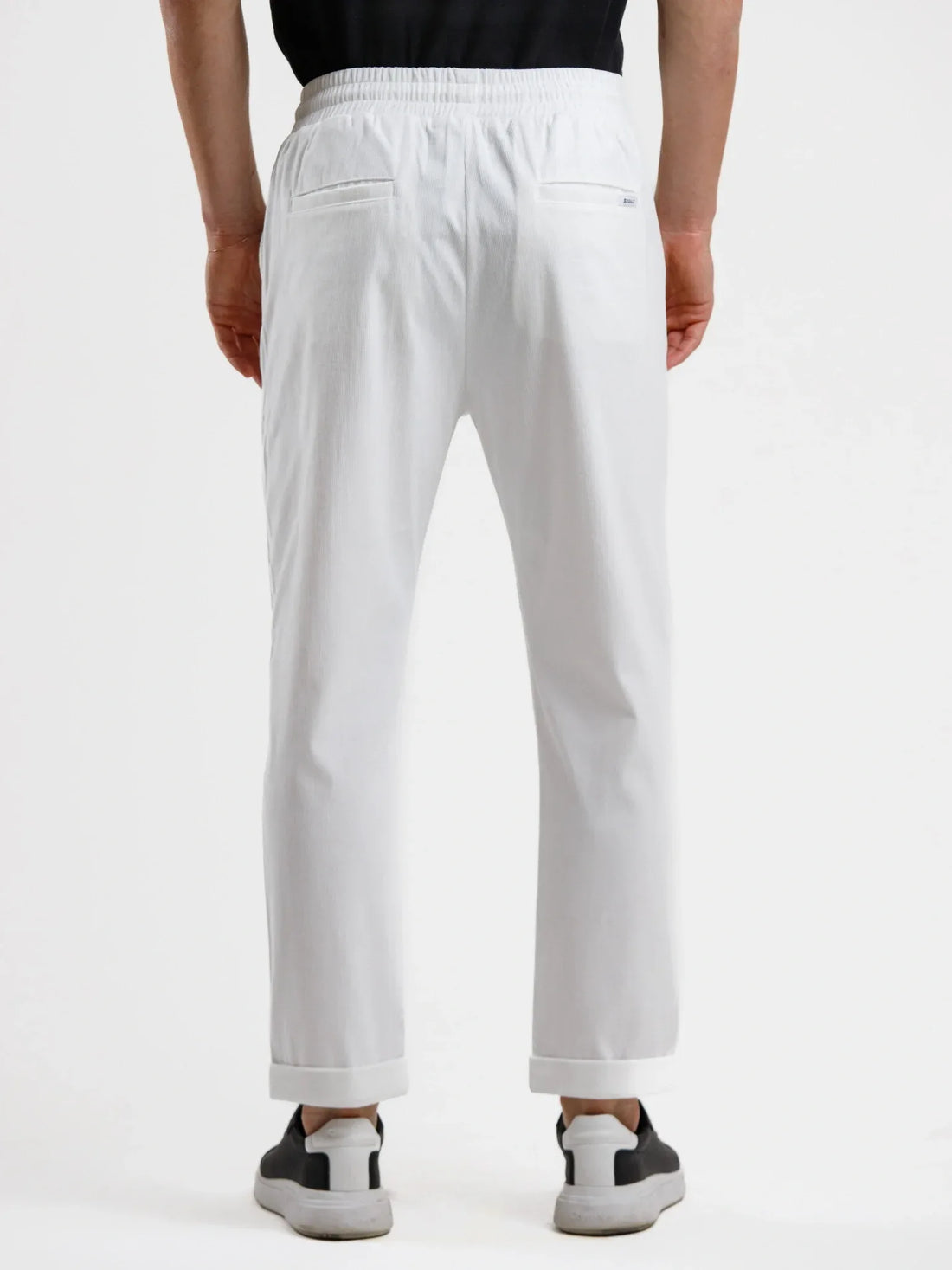 Corduroy Pant - White - Squalo Roma, image 2 of 3