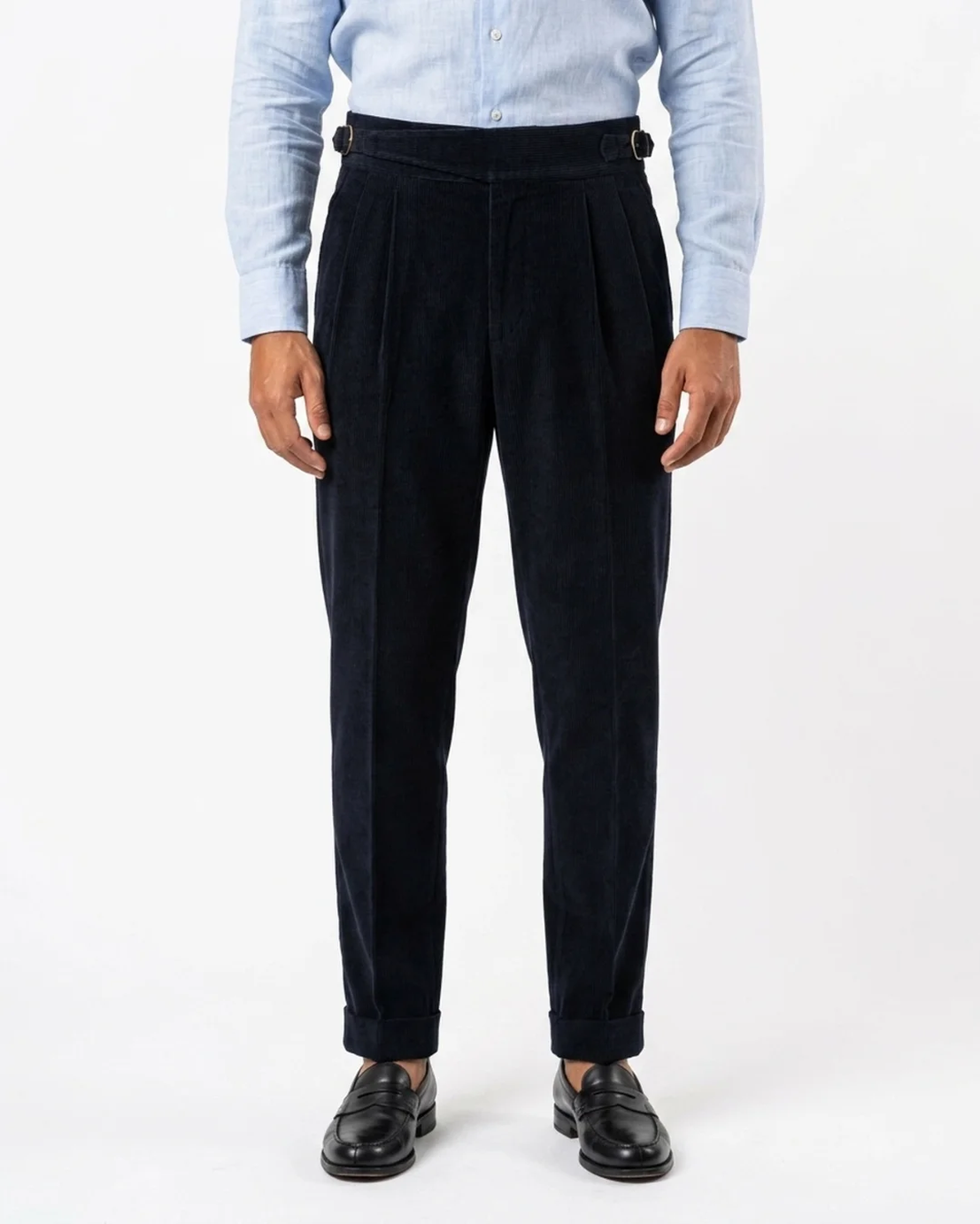 Verona Corduroy Pleated Trouser