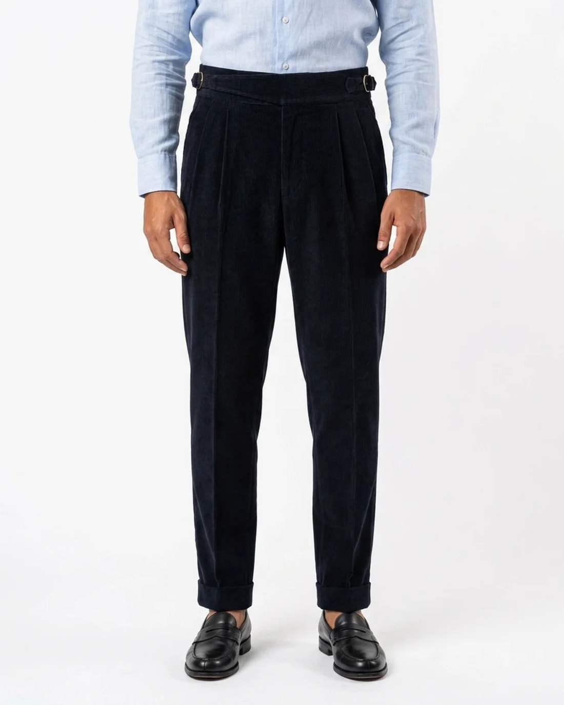 Verona Corduroy Pleated Trouser