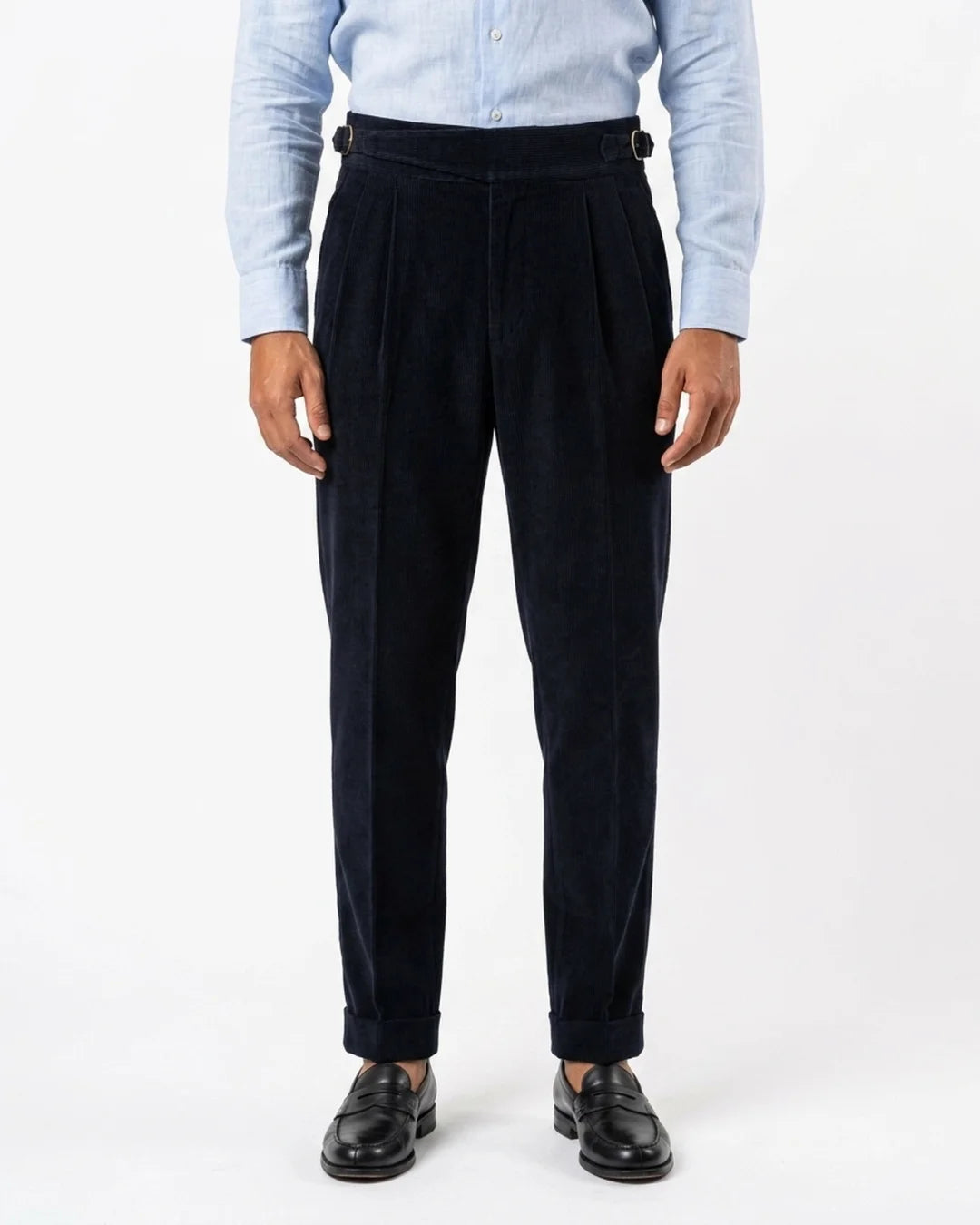 Verona Corduroy Pleated Trouser