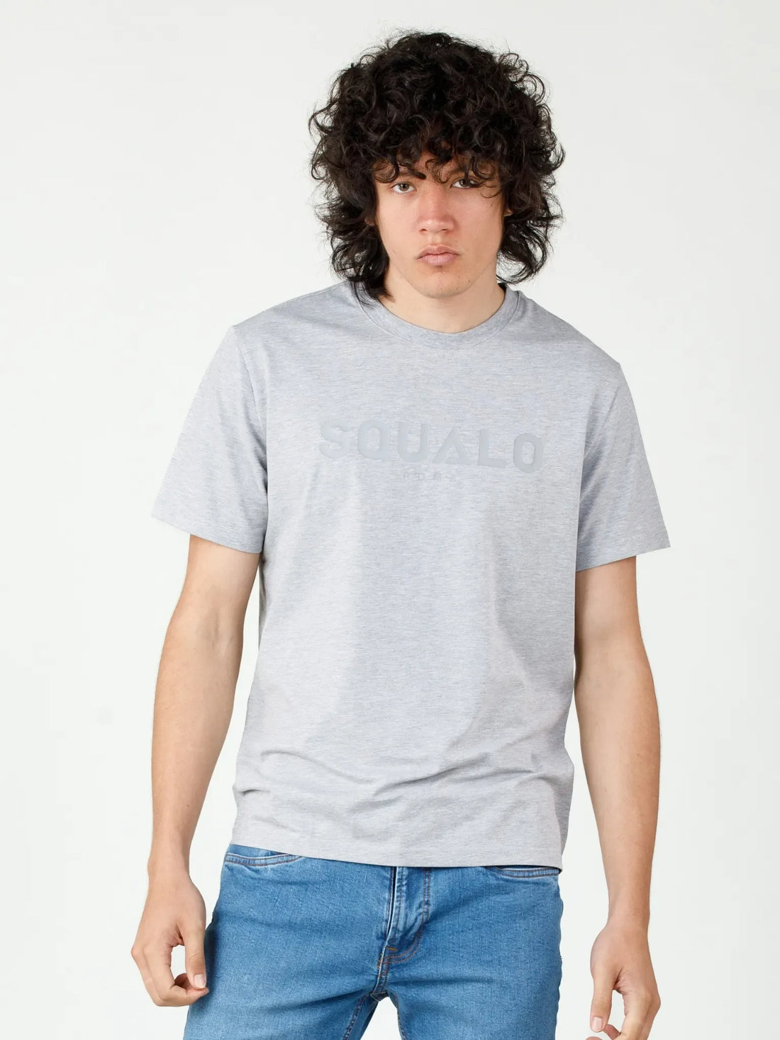 Regular Fit Tee - Grey - Squalo Roma, image 2 of 3