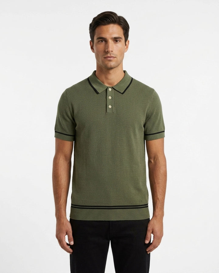 Polo Bordo Verde
