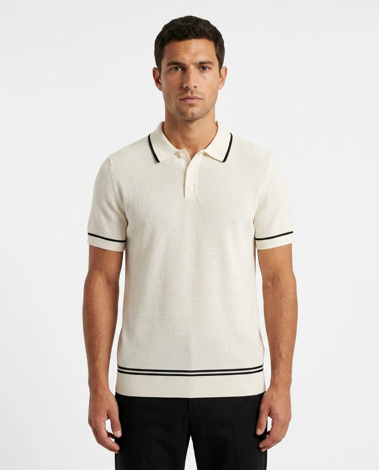 Polo Bordo Bianco