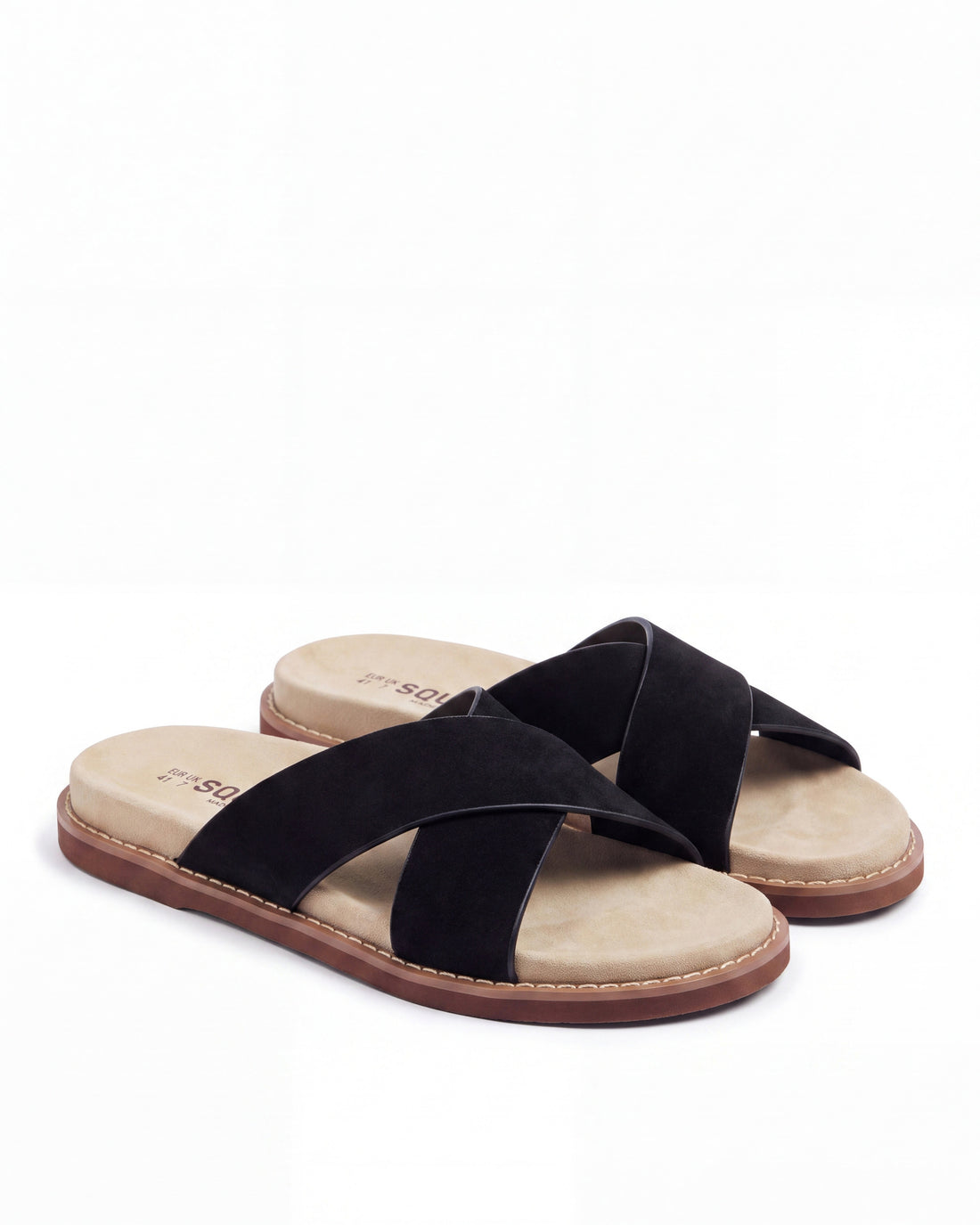 Ravello Crossover Slides - Black