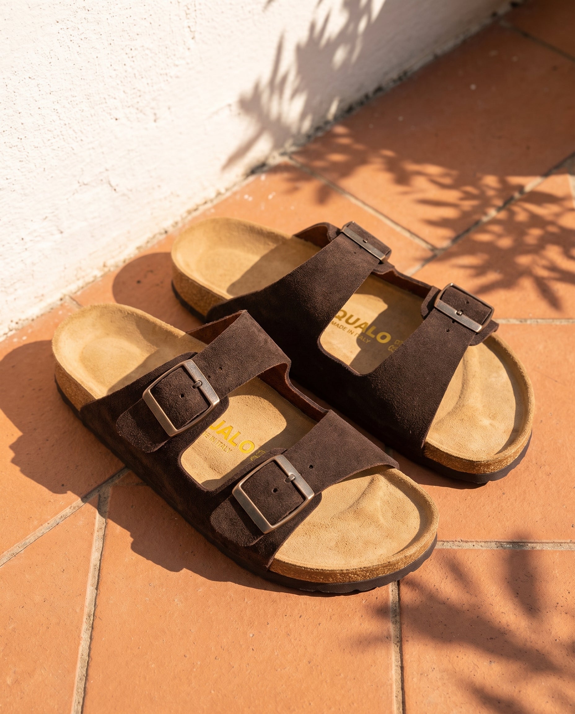 Amalfi double strap sandal, lifestyle