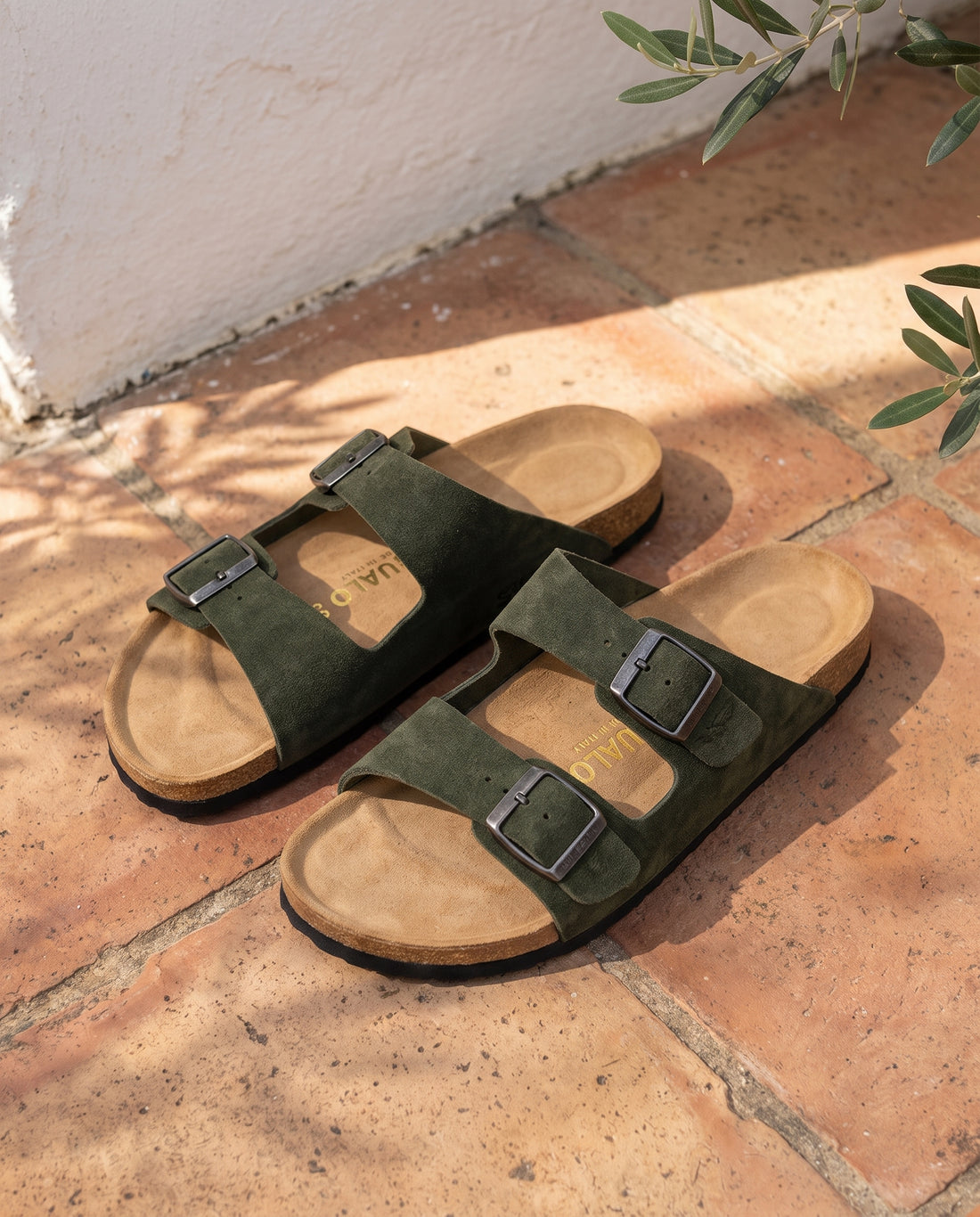 Amalfi double strap sandal, lifestyle