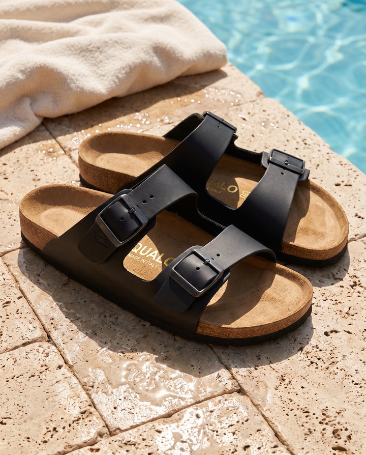 Amalfi double strap sandal, lifestyle