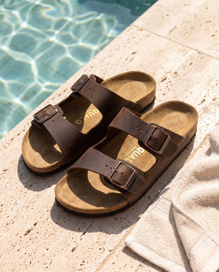Amalfi double strap sandal, lifestyle
