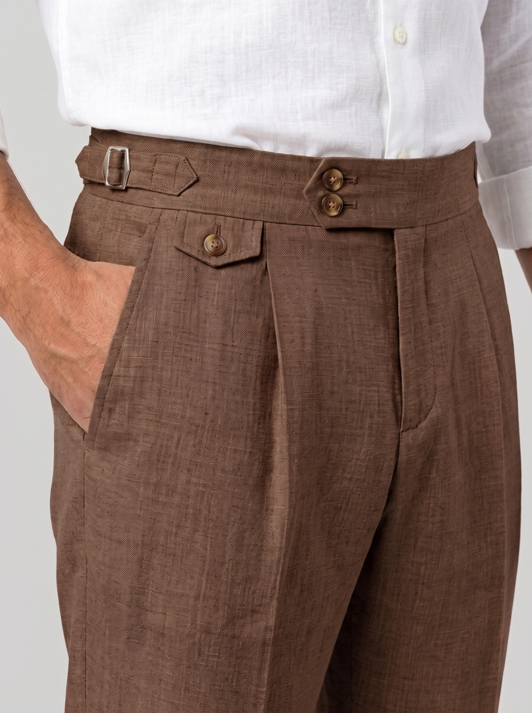 Gurkha Trousers, Brown