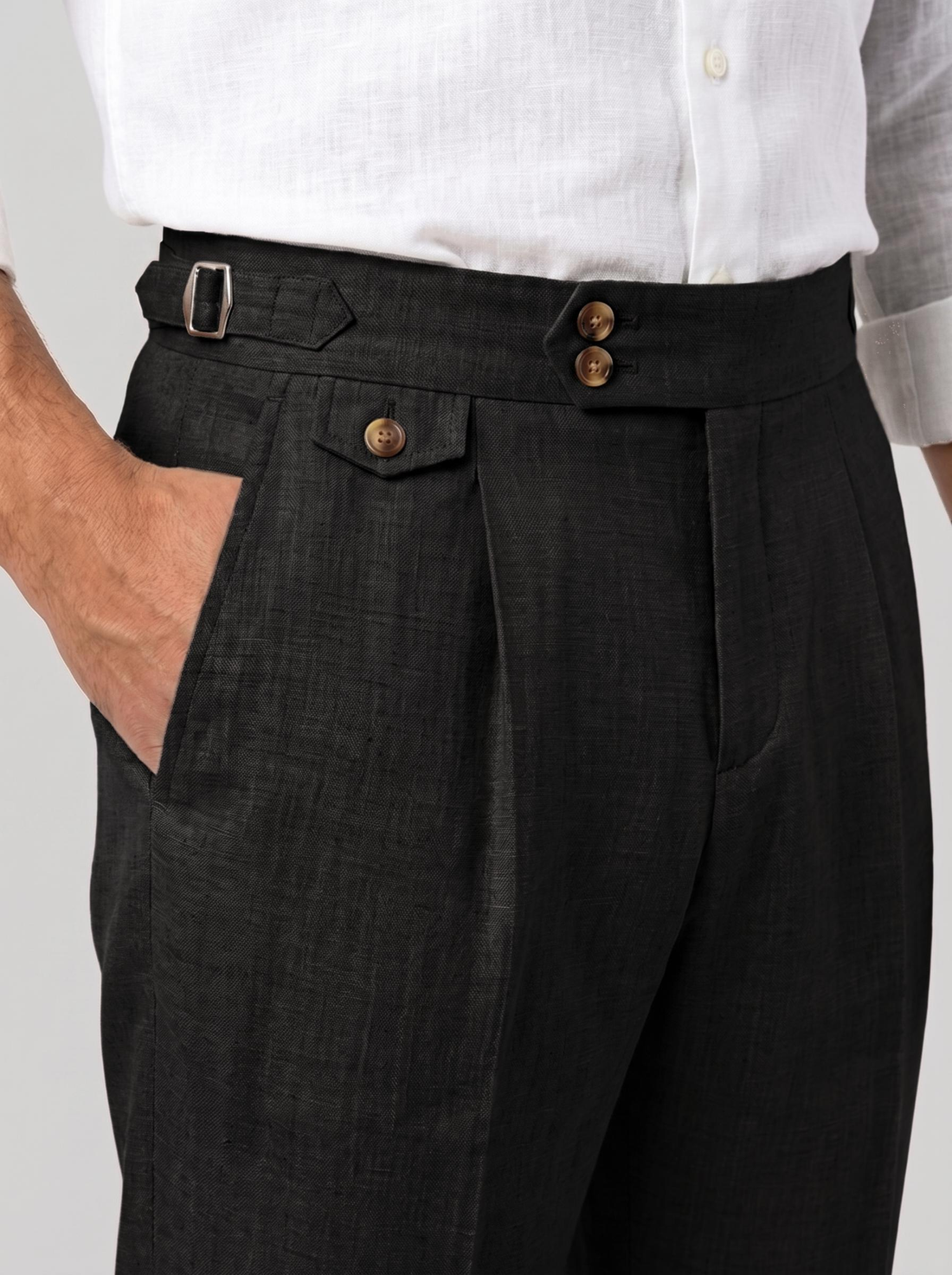 Gurkha Trousers, Charcoal