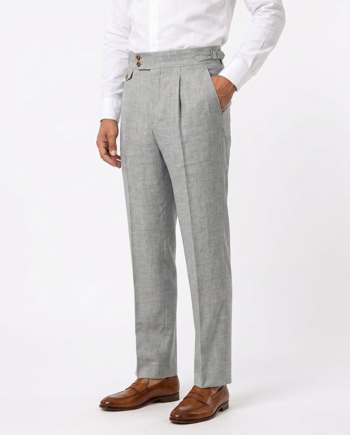 Gurkha Trousers, Light Grey