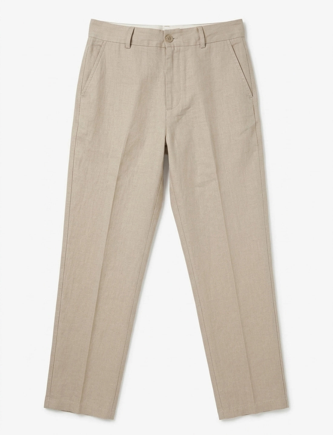 Pure Linen Trouser - Beige