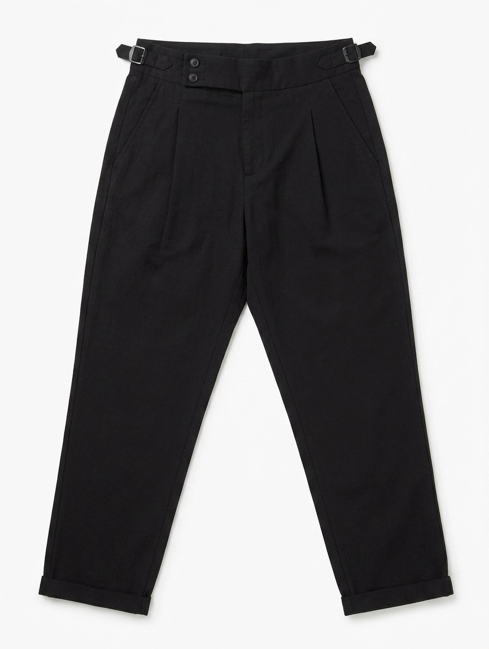 Seersucker Trouser - Black